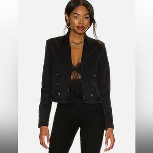 NWT L’agence Dolly cropped blazer, S